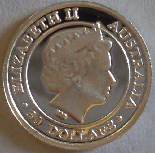 Australian Koala 30 dollars- 1 gram pure silver
